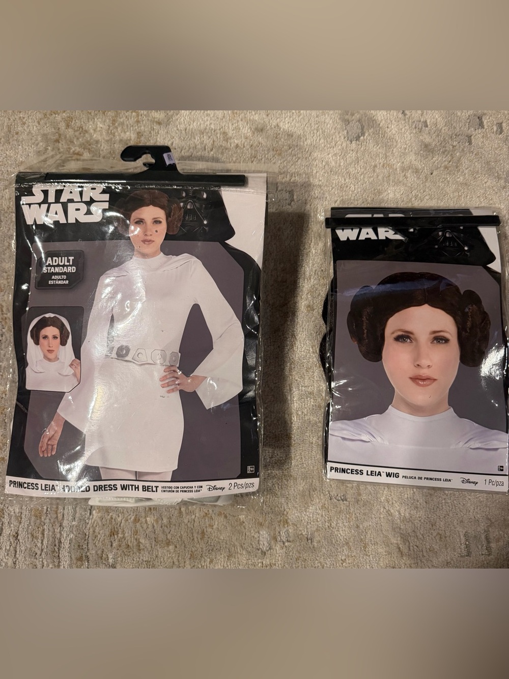 Disney Princess Leia White Dress and Belt Costume